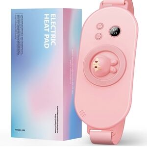 Lerat Electric Heat Pad - Pink (Helps Menstruation Cramps, Pain, Health)